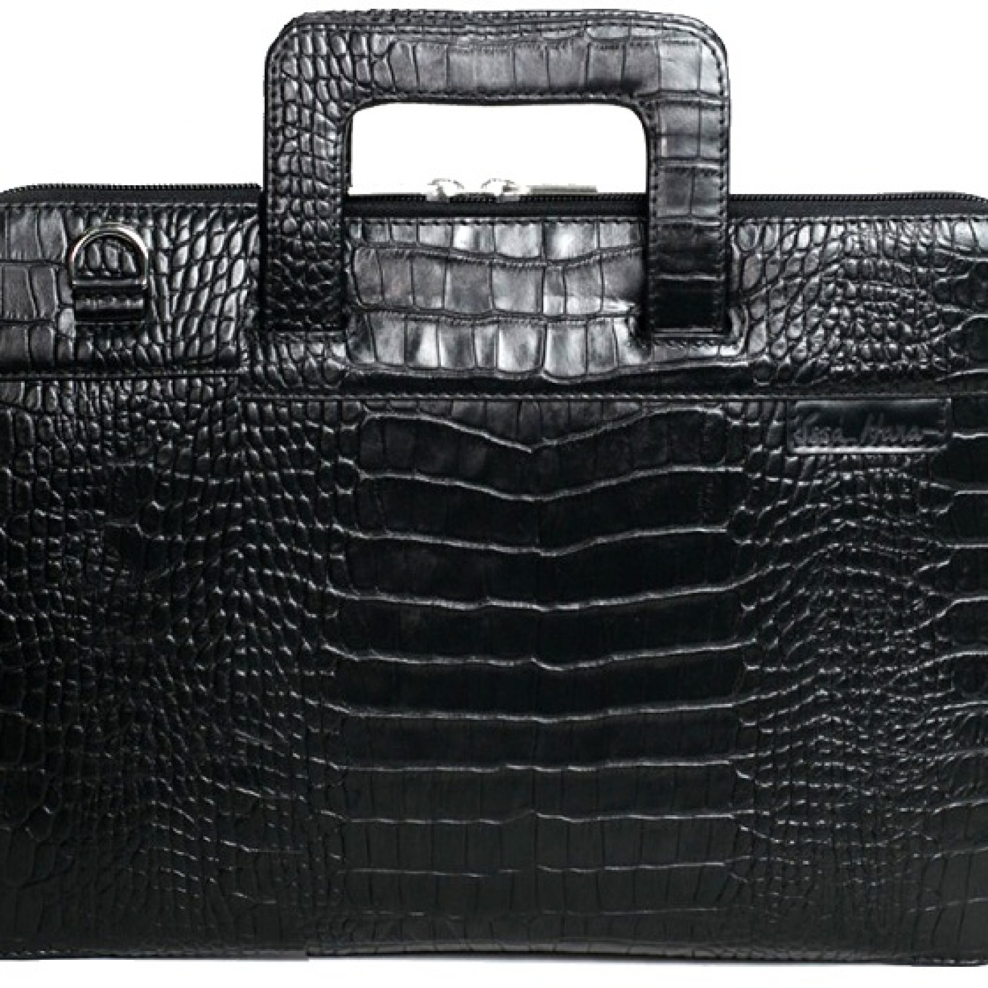 Сумка Issa Hara MacBook 13" Black Croco
