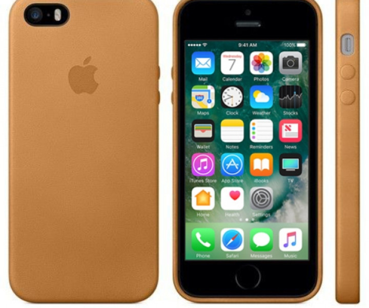 Чохол Leather Case для iPhone 5 / 5s / SE Brown