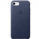 Чохол Apple iPhone 7 Leather Case - Midnight Blue (MMY32)