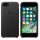 Чохол Apple iPhone 7 Leather Case - Black (MMY52)
