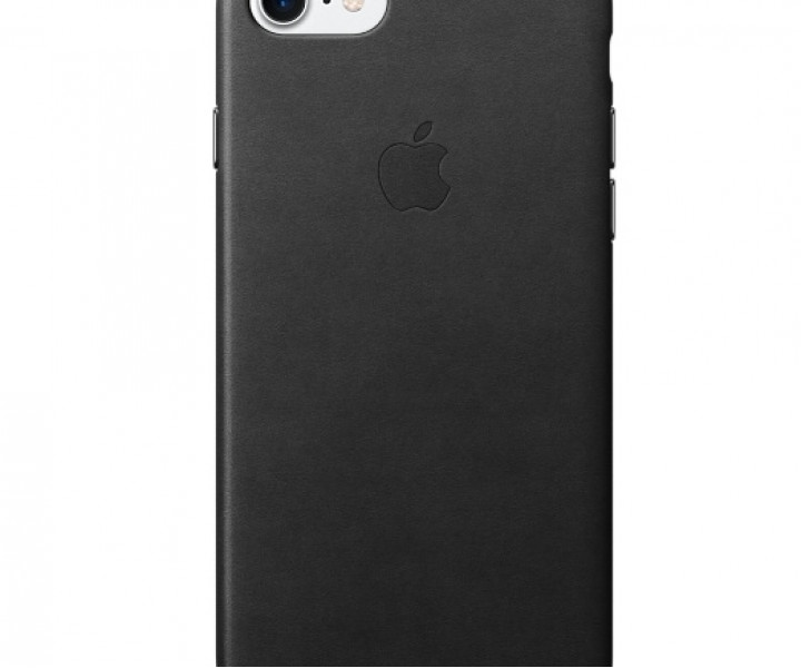 Чохол Apple iPhone 7 Leather Case - Black (MMY52)