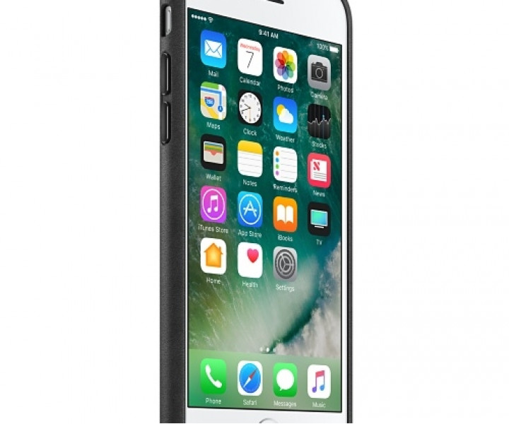 Чохол Apple iPhone 7 Leather Case - Black (MMY52)