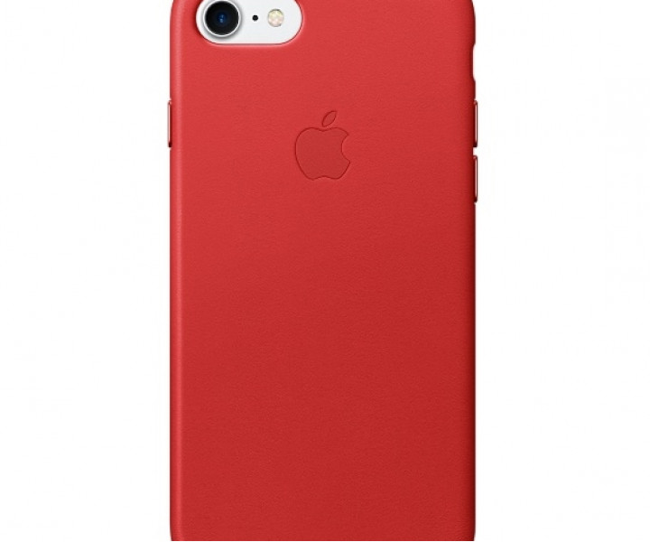 Чохол Apple iPhone 7 Leather Case - (PRODUCT)RED (MMY62)
