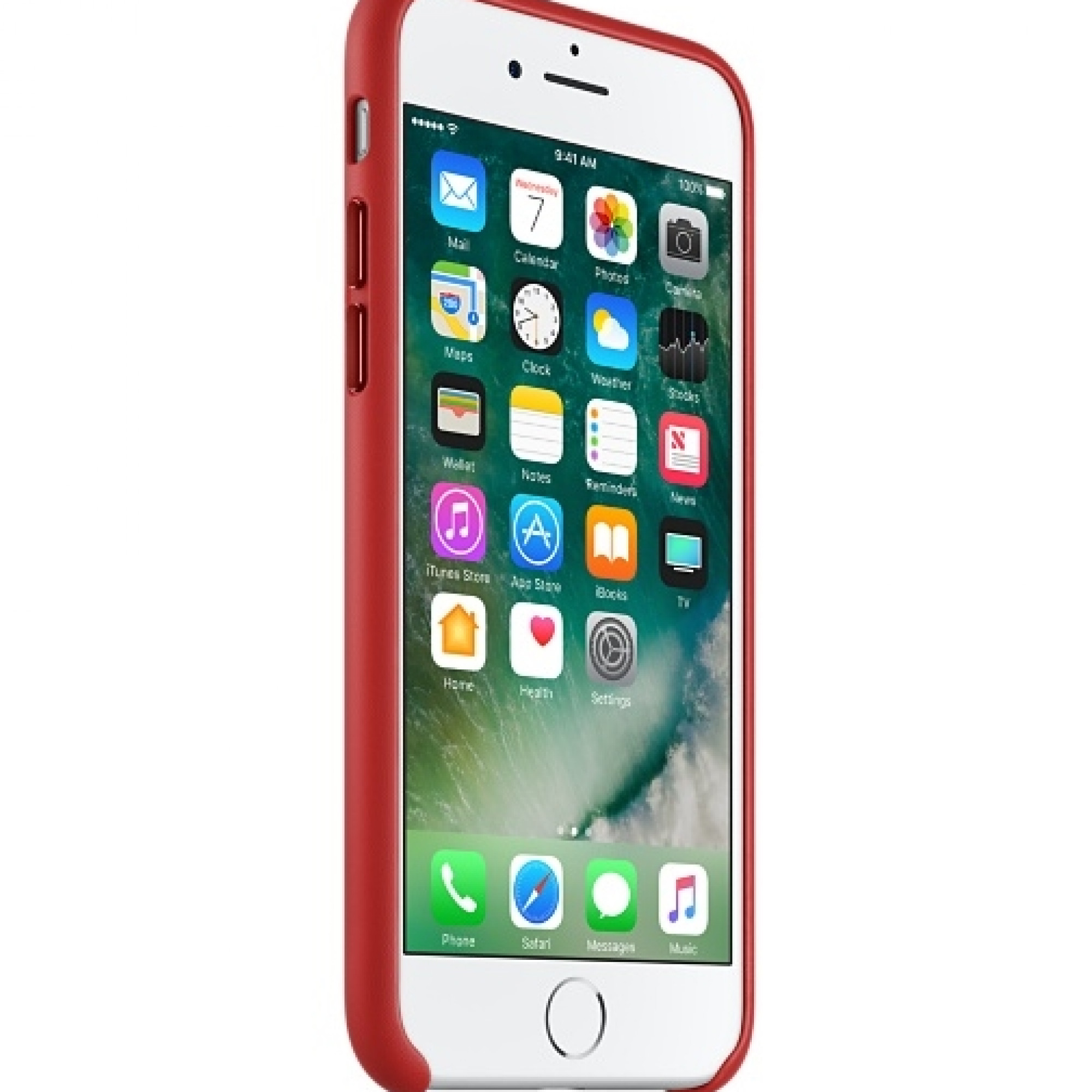 Чохол Apple iPhone 7 Leather Case - (PRODUCT)RED (MMY62)