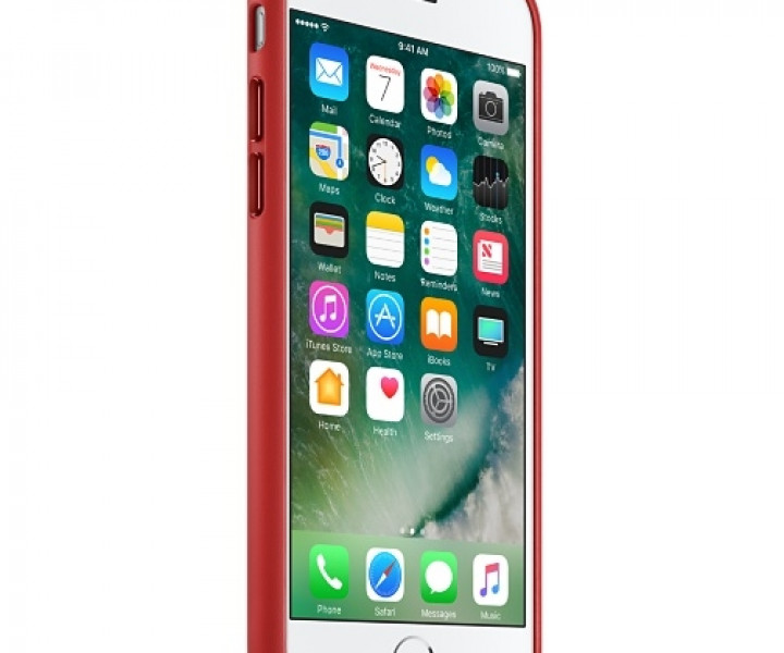 Чохол Apple iPhone 7 Leather Case - (PRODUCT)RED (MMY62)
