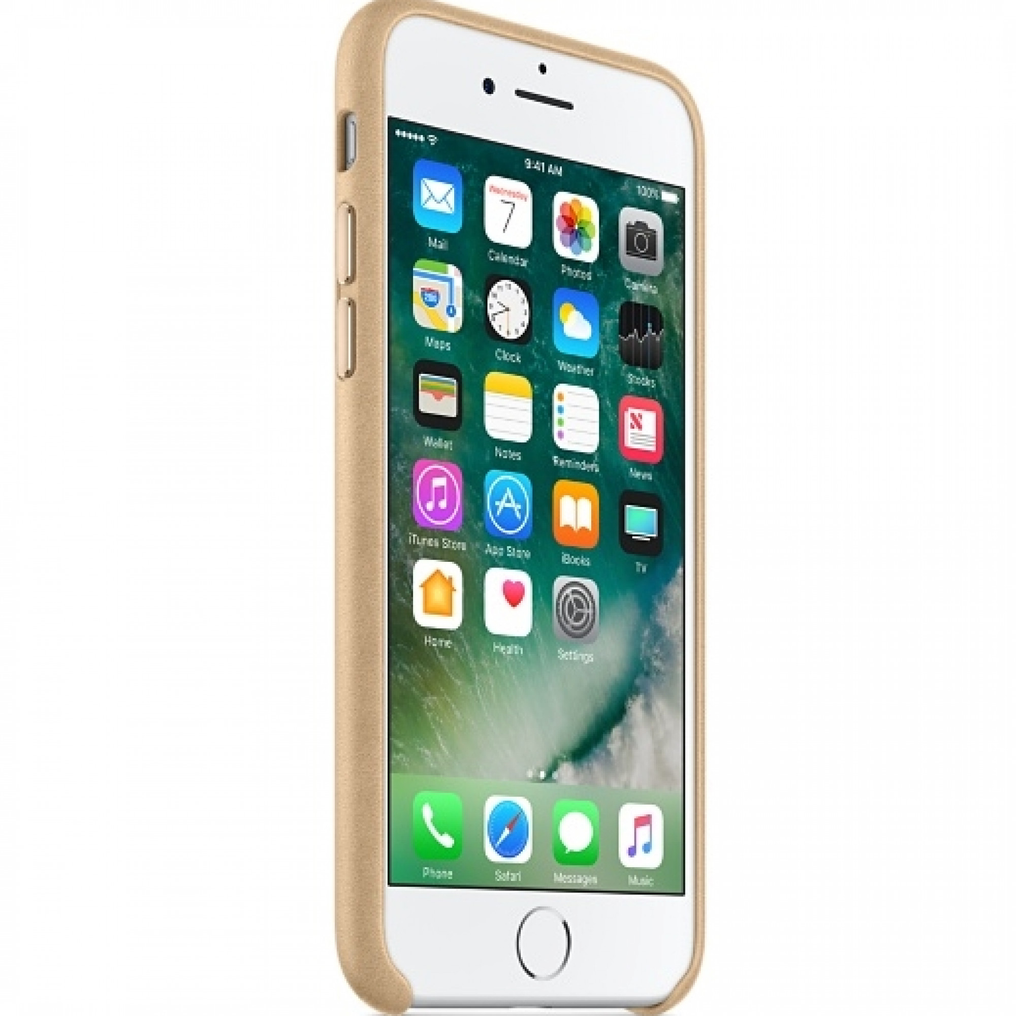 Чохол Apple iPhone 7 Leather Case - Tan (MMY72)