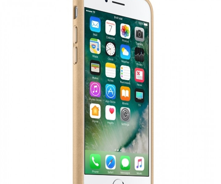 Чохол Apple iPhone 7 Leather Case - Tan (MMY72)