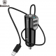 АЗП Baseus Energy Station with Line Multi (2USB + Lighting) Black