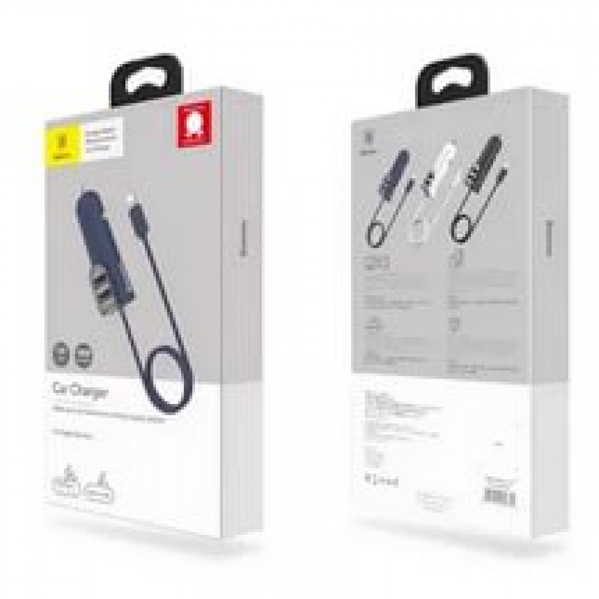 АЗП Baseus Energy Station with Line Multi (2USB + Lighting) Black