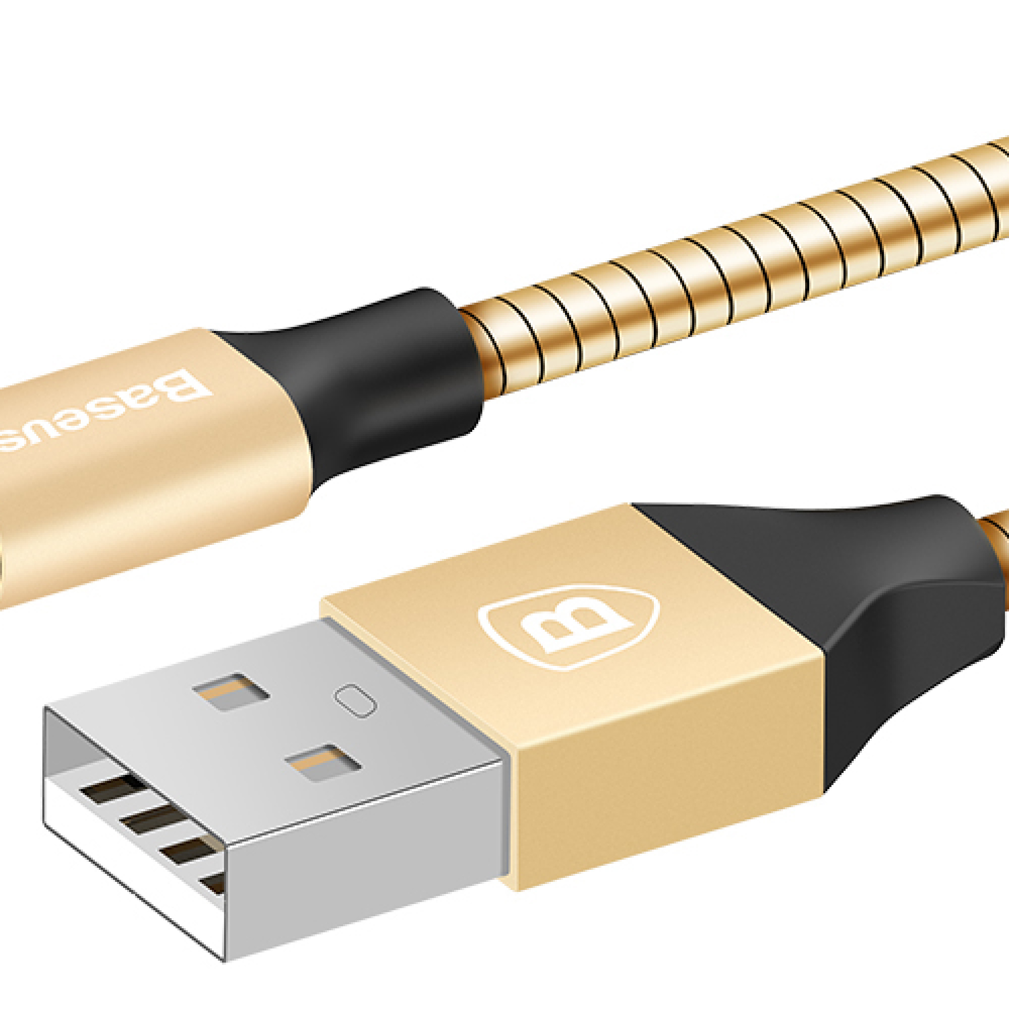Кабель Baseus Mechanical Era lightining Gold