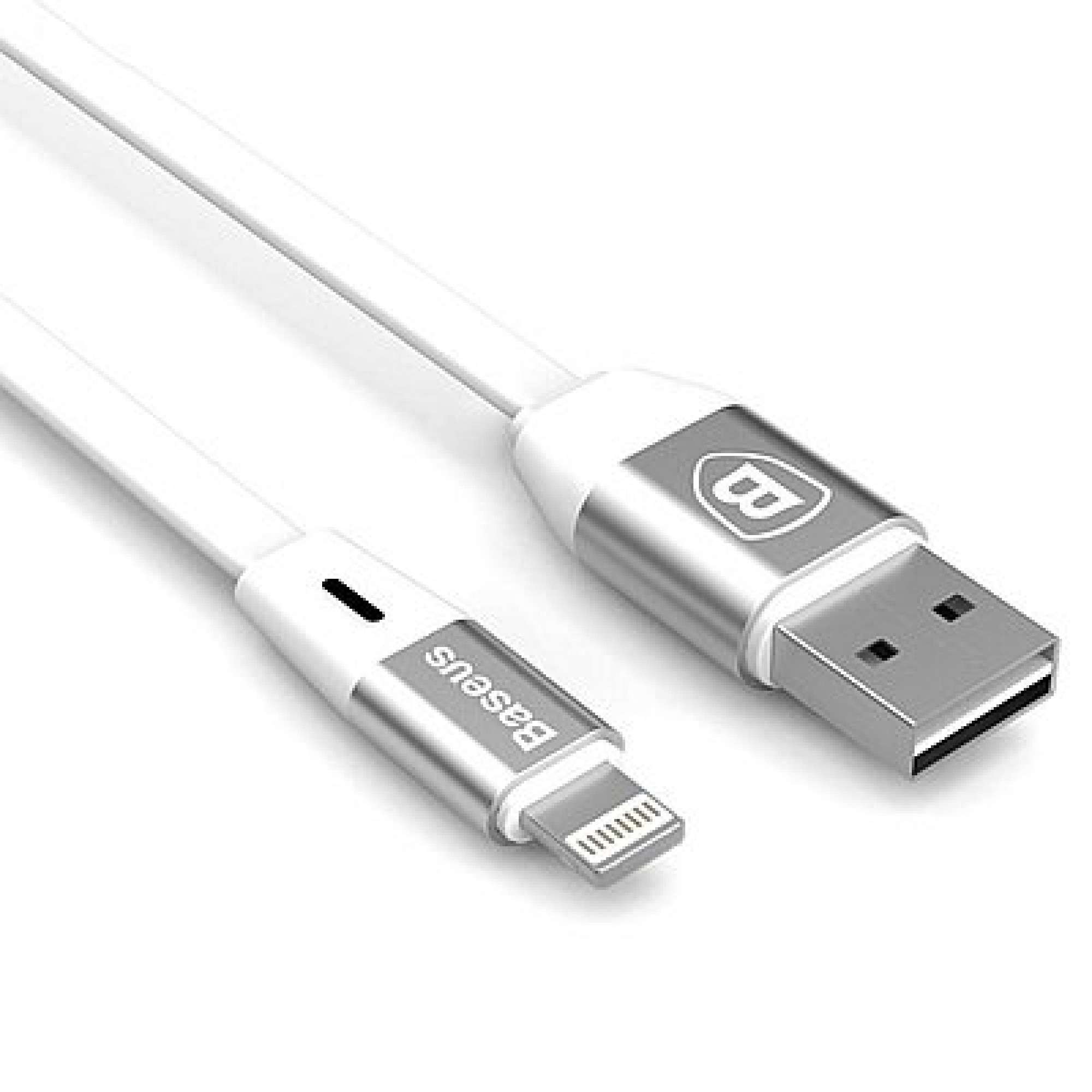 Кабель Baseus Smart Power-off Lightning White-Silver