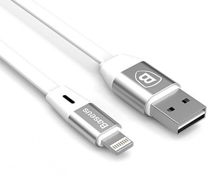 Кабель Baseus Smart Power-off Lightning White-Silver