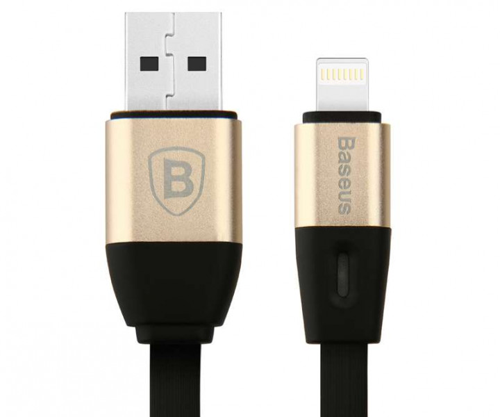 Кабель Baseus Smart Power-off Lightning Black-Gold