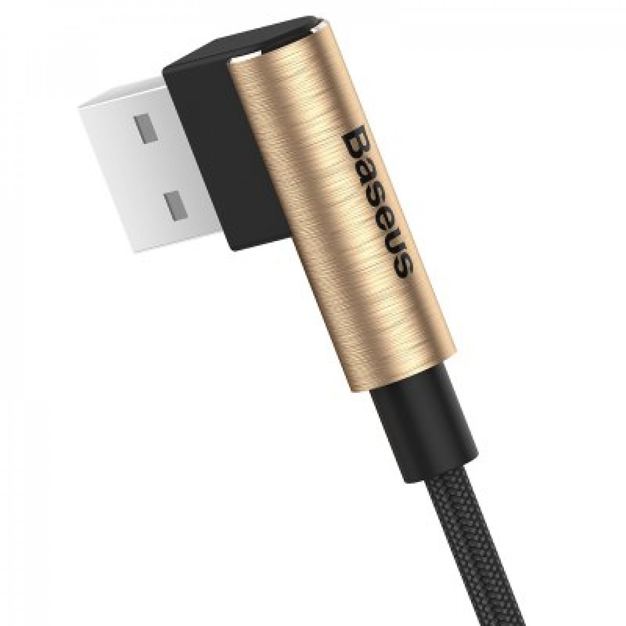 Кабель Baseus Yart Elbow Lightning Gold