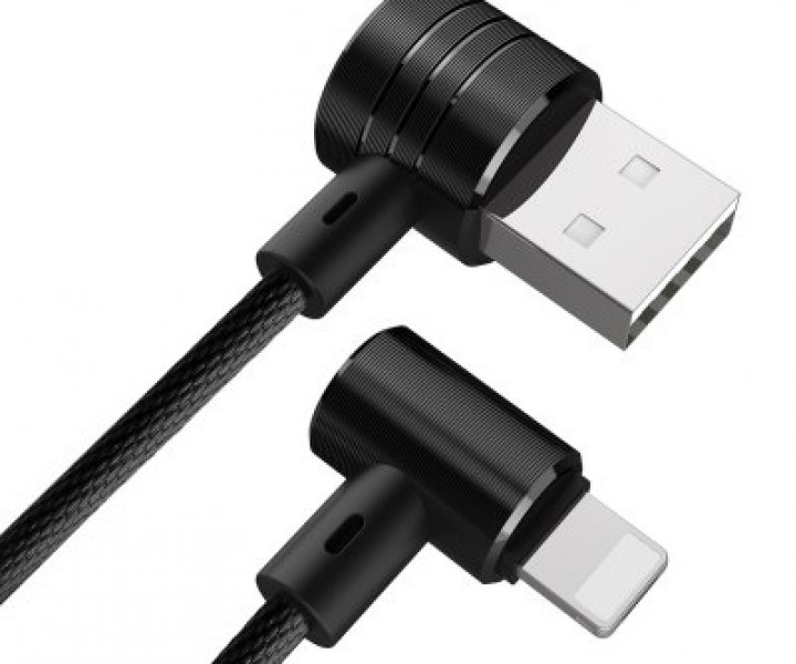 Кабель Baseus T-type Magnet Lightning Red - Black