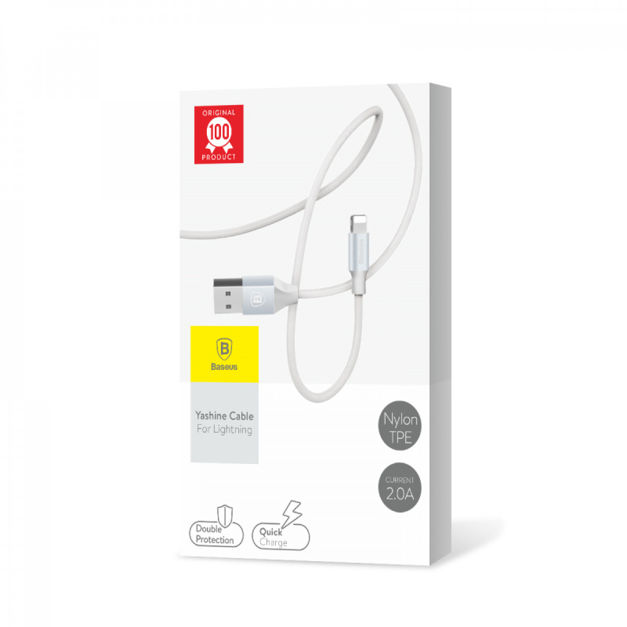 Кабель Baseus Yashine Lightning Silver