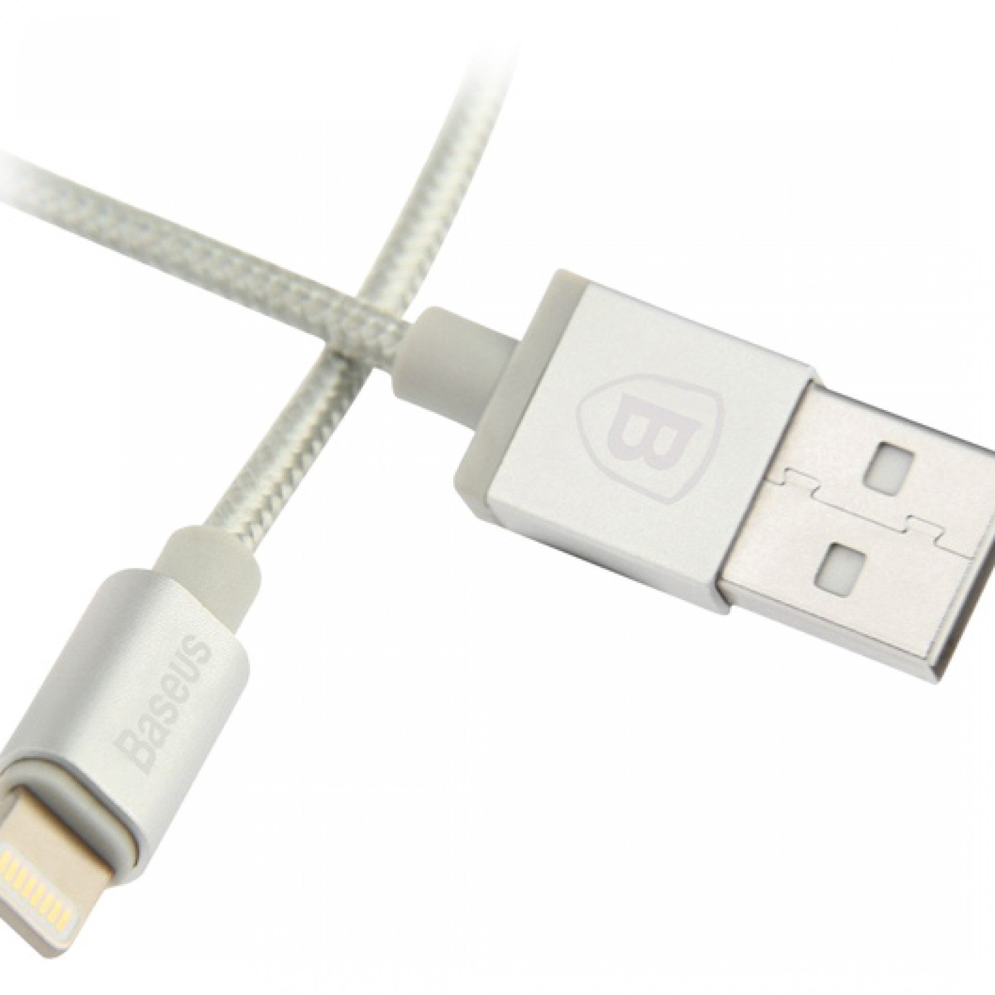 Кабель Baseus Simple Version Lightning Silver "MFI сертифицирован"