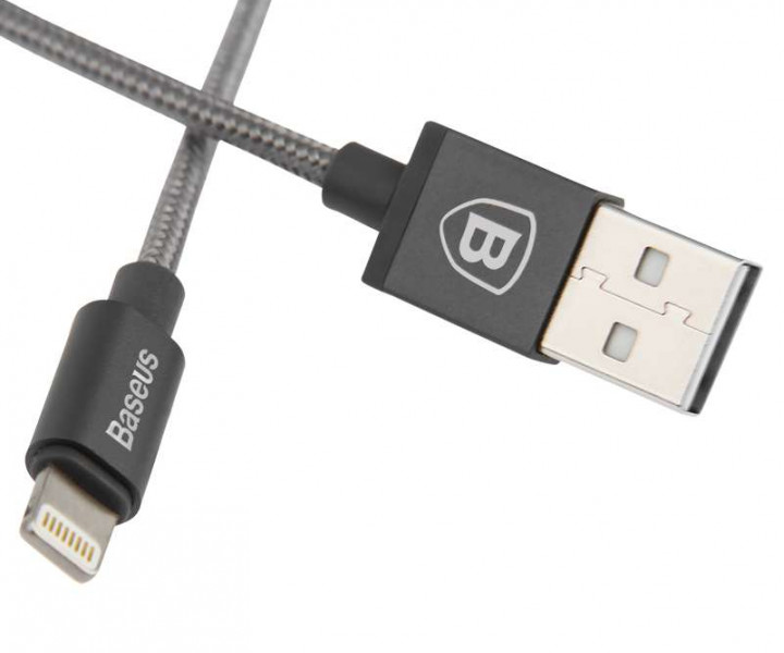 Кабель Baseus Simple Version 1.8m Lightning Black
