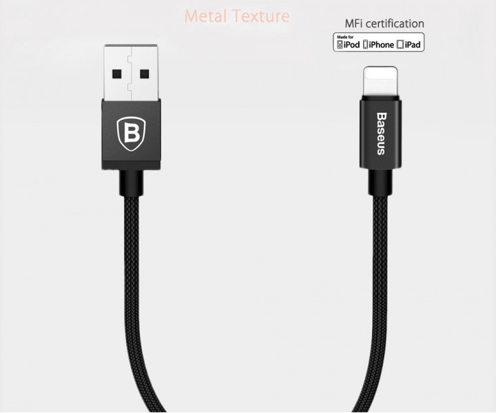 Кабель Baseus Simple Version Lightning RG "MFI сертифицирован"
