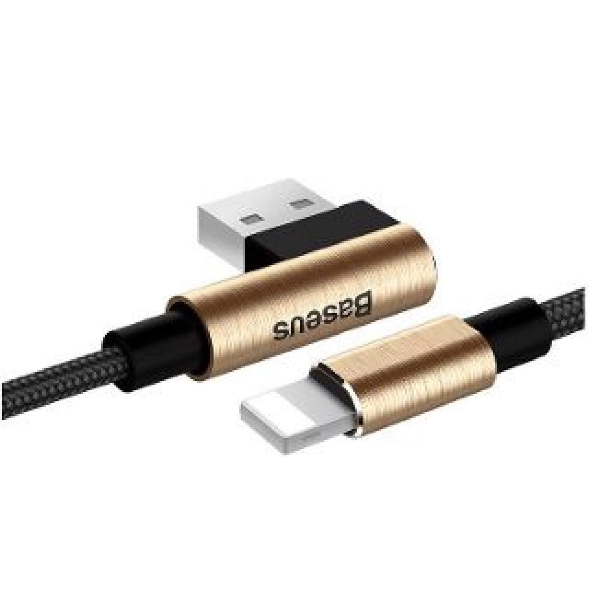 Кабель Baseus Yart Elbow Lightning Gold