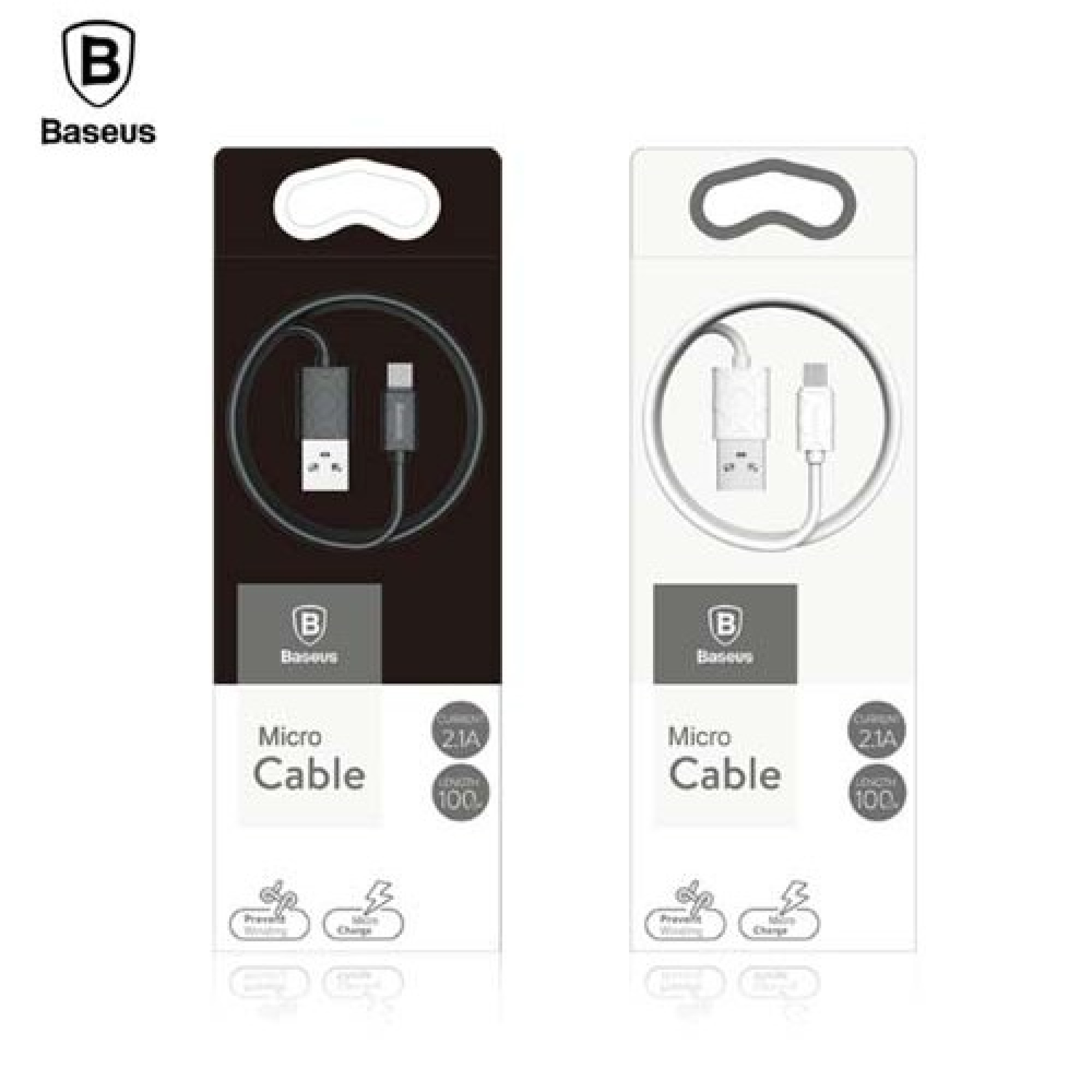 Кабель Baseus Yaven Micro USB White