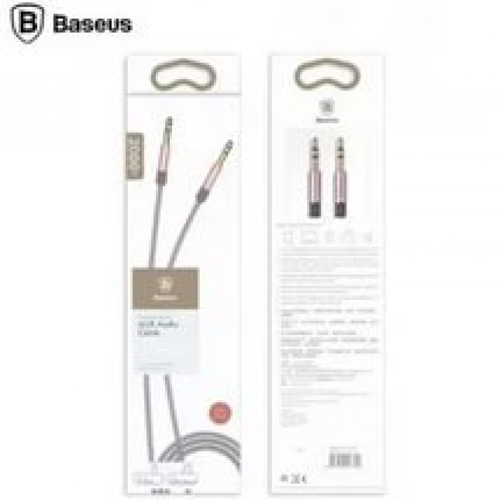 Кабель Baseus Fluency Series AUX Gray