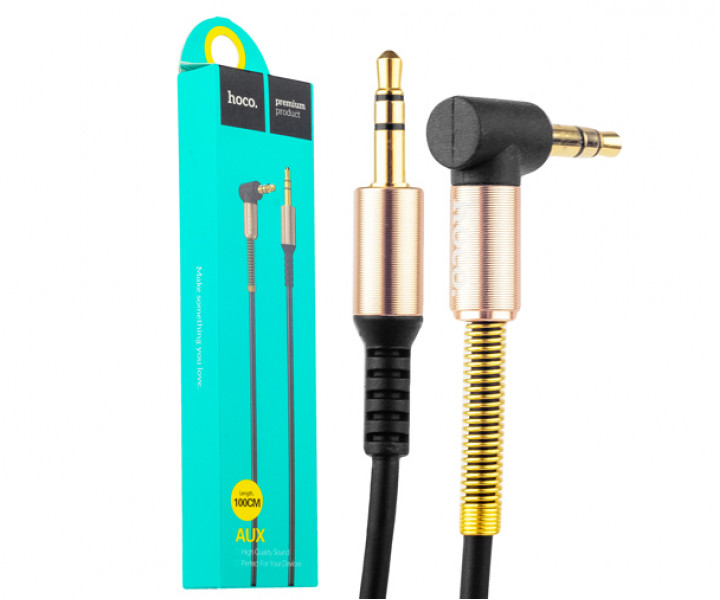 Кабель HOCO UPA2 AUX cable Black