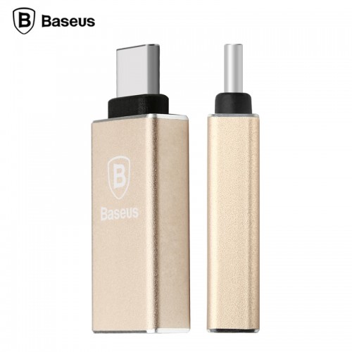 Переходник Baseus USB to Type-C Gold