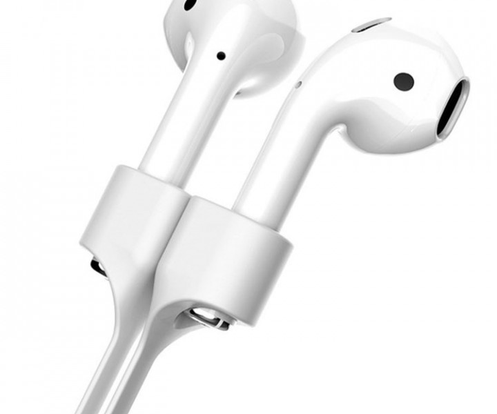 Крепление Baseus Earphone Strap для AirPods Gray