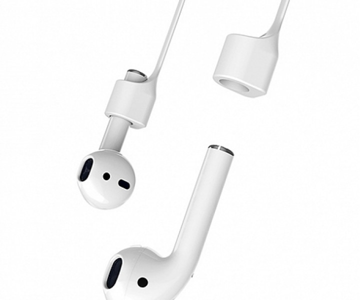 Крепление Baseus Earphone Strap для AirPods Gray