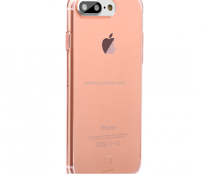 Чохол Baseus Super Slim для iPhone 7 Plus Pink-Clear