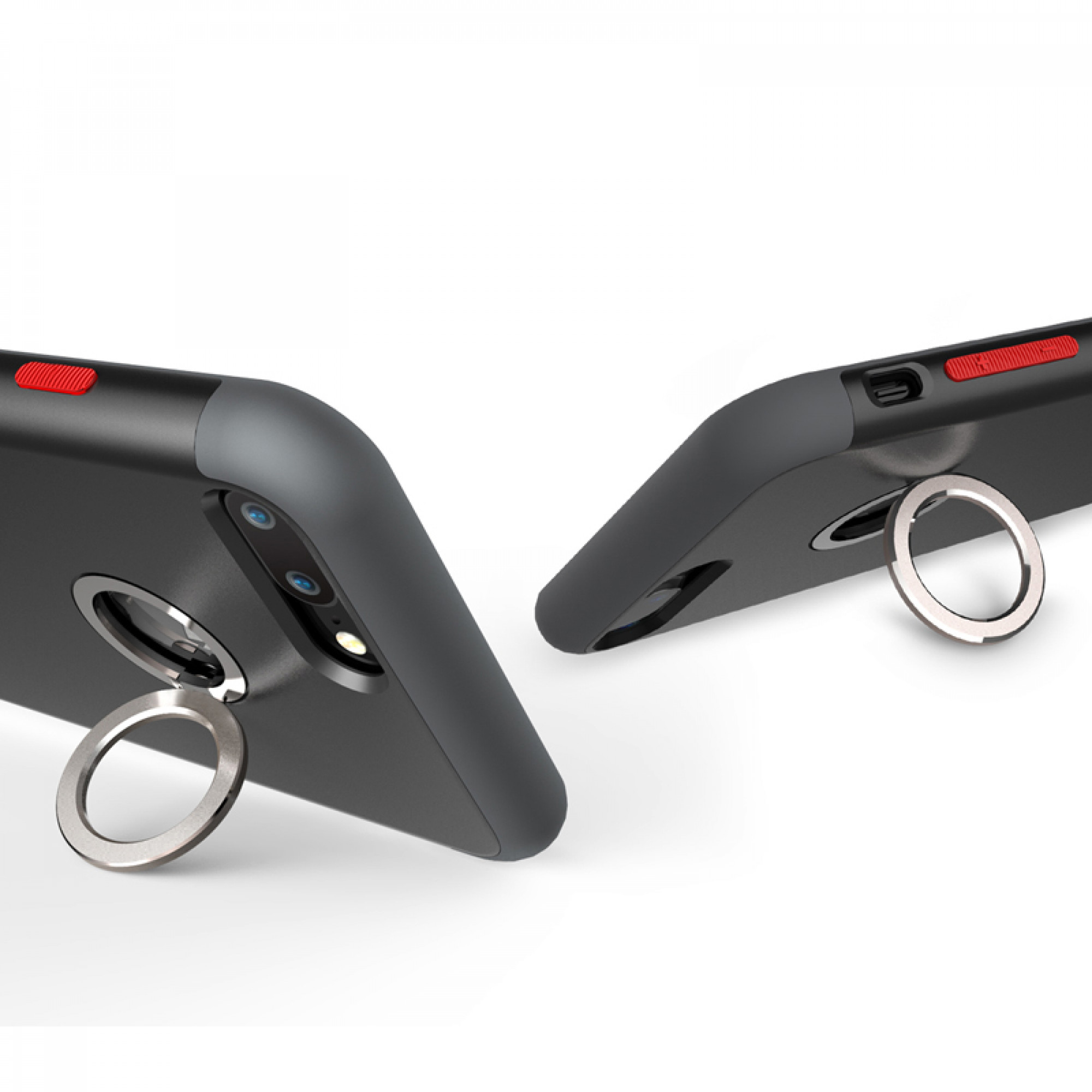 Чохол Baseus Magnetic Ring для iPhone 7 Black