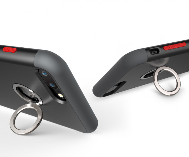 Чохол Baseus Magnetic Ring для iPhone 7 Black