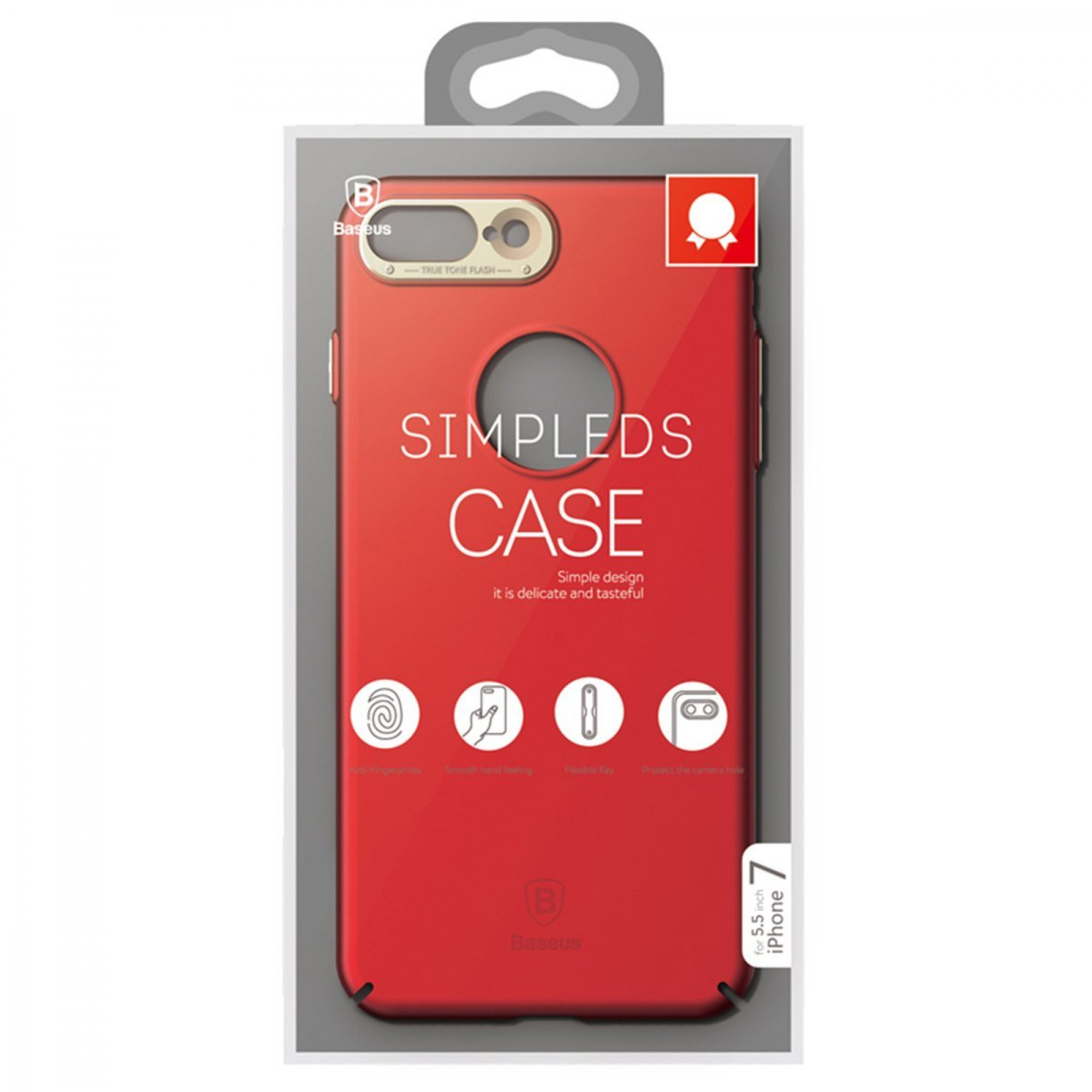 Чохол Baseus Simpleds для iPhone 7 Plus Red