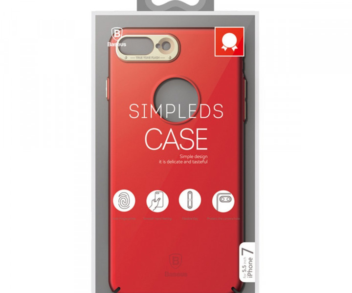 Чохол Baseus Simpleds для iPhone 7 Plus Red