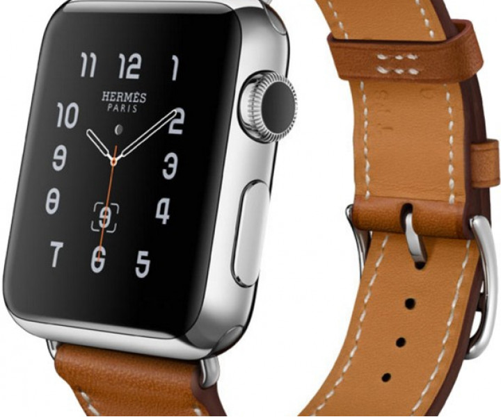 Ремешок Apple Watch 42mm Hermes Single Tour Leather Band Fauve Barenia