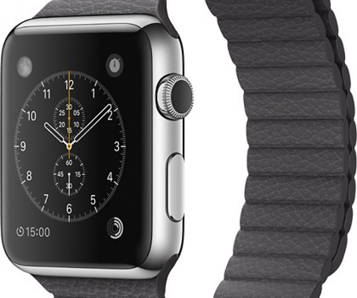 Ремешок 38/42mm Leather Loop Storm Gray для Apple Watch