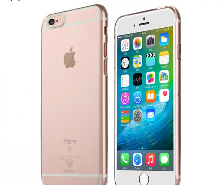 Чохол Baseus Super Slim для iPhone 7 Pink-Clear