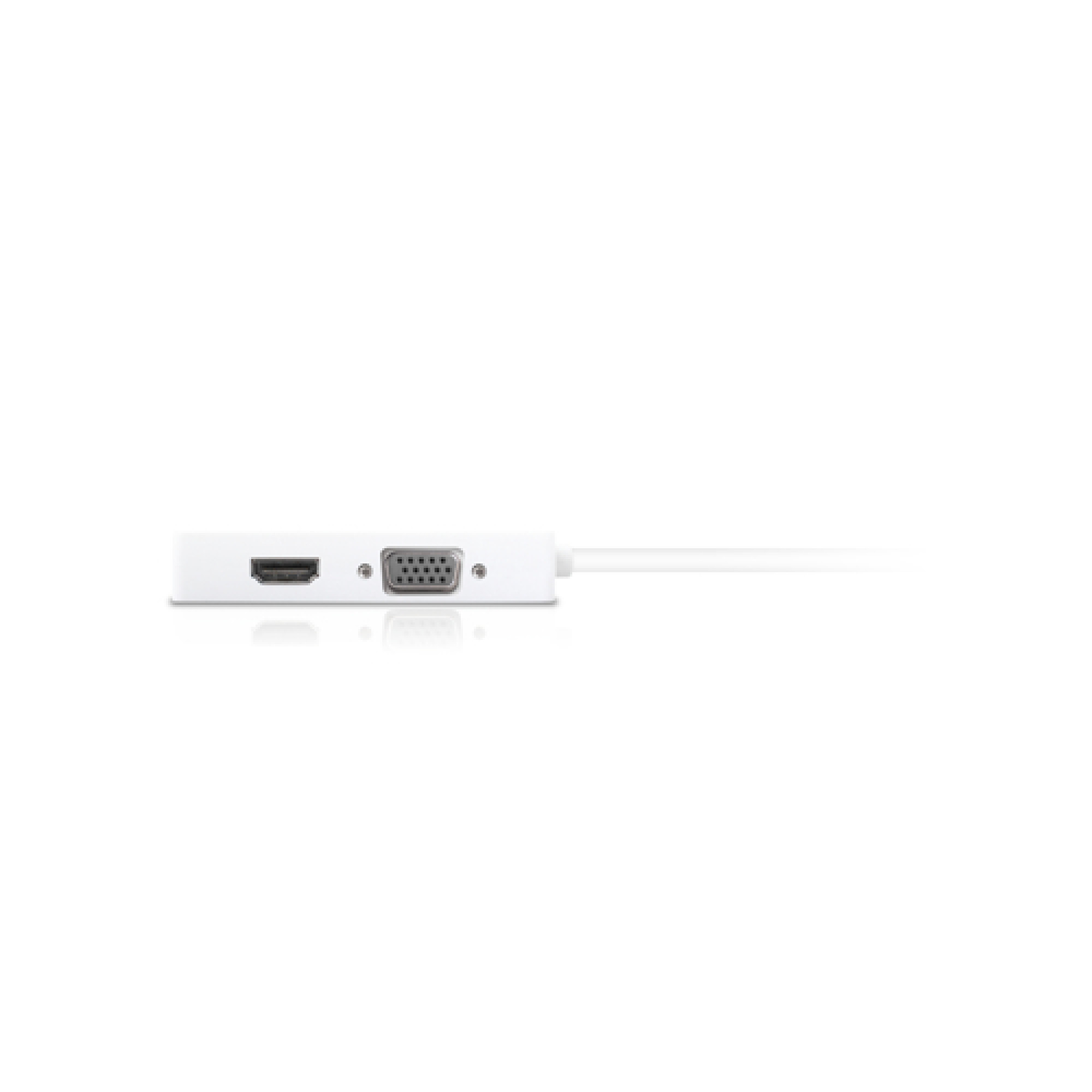 Адаптер Mini Display Port Macally to 3-in-1DVI/HDMI/VGA (MD-3N1)