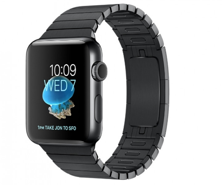 Apple Watch Series 2 42mm Space Black Stainless Steel Case with Space Black Link Bracelet Band (MNQ02)