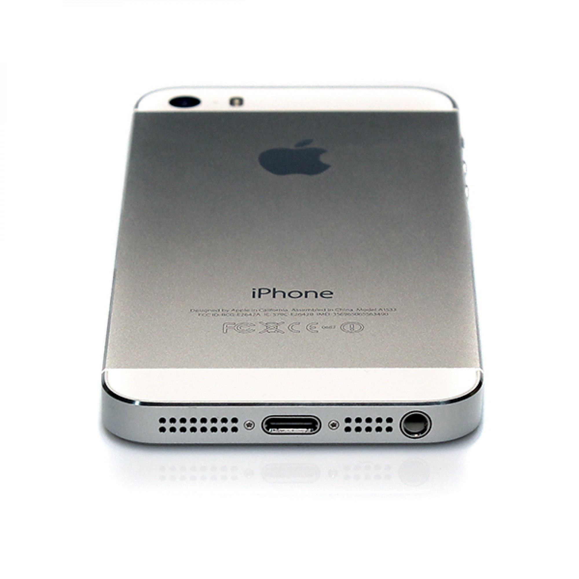 iPhone 5s 64gb, Silver б/у 3/5