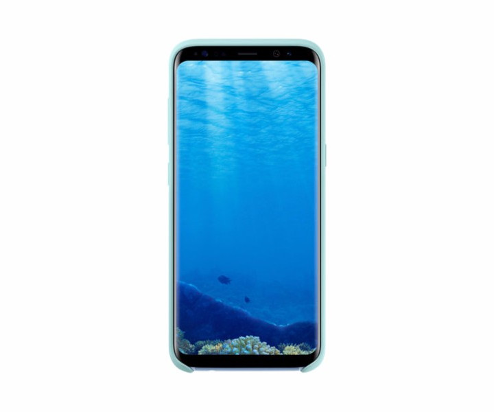 Чохол Silicone Cover для Samsung Galaxy S8 Blue 