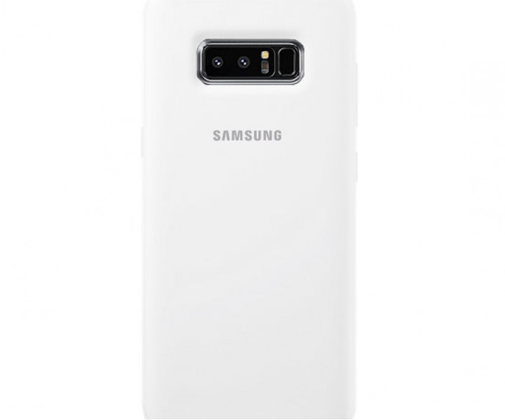 Чохол Silicone Cover для Samsung Galaxy Note 8 White