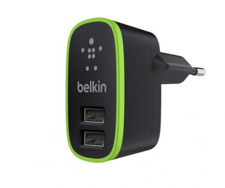 СЗУ Belkin 2.1A 2USB Big Black