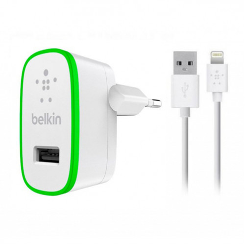 СЗУ Belkin 2.1A 1USB cable Big White