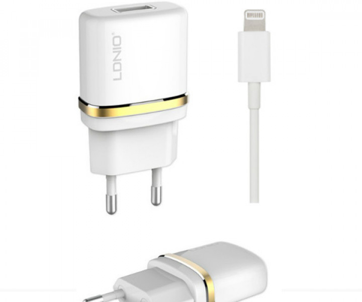 CЗУ LDNIO 5V 1A 1USB AC-50 cable (131969)