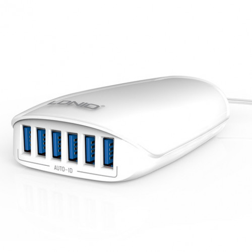 CЗУ Ldnio 5.4A 5USB White