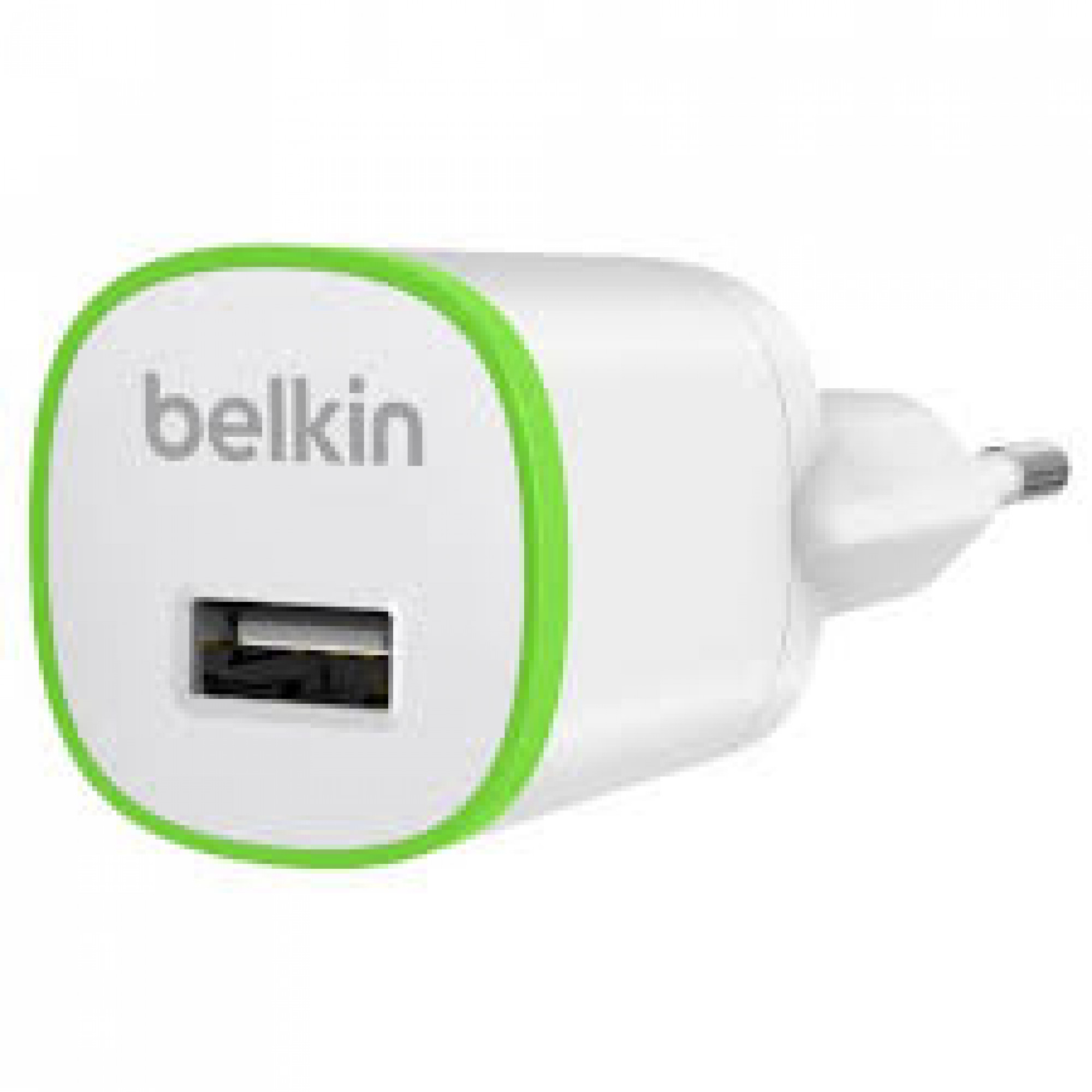 Зарядное устройство Belkin USB Micro Charger (220V + LIGHTNING сable, USB 1Amp), Белое F8J025vf04-WHT