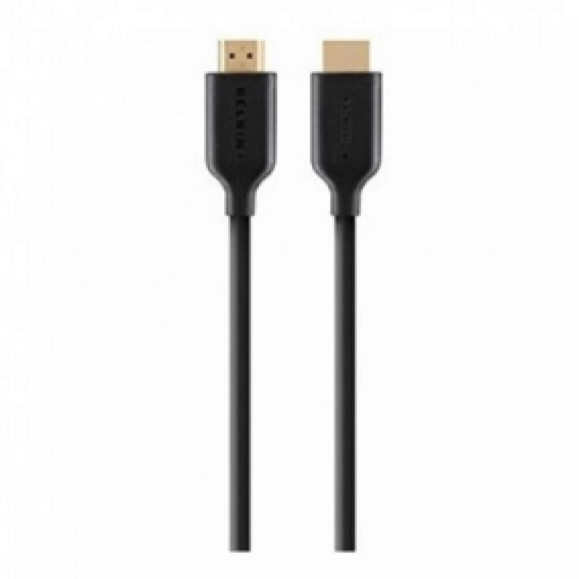 Кабель BELKIN HDMI (AM / AM) High Speed w / Ethernet 2м, BLACK, GOLD F3Y021bt2M