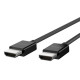Кабель Belkin HDMI 2.1 (AM/AM) 4K HDR, Ultra High Speed HDMI w/Ethernet, 2м, Black AV10175bt2M-BLK